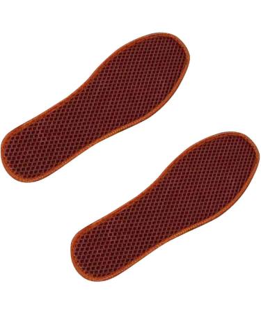 Bamboo Charcoal Mesh Insoles - Sweat-Absorbent & Washable Shoe Pads for Men's Leather Shoes (Khaki 43) - International Shipping Available - Buy Online on GoSupps.com