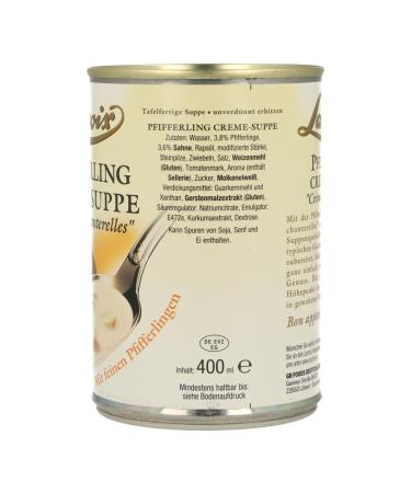 Lacroix Chanterelle Cream Soup 6x400ml - Rich Flavor Gourmet Convenience | Buy Internationally Online - Buy Online on GoSupps.com