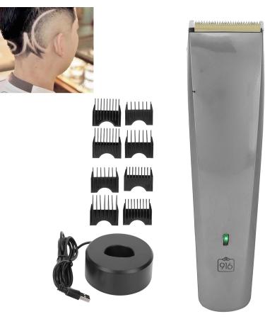 Electric Hair Clippers Hair Grooming Clipper Comfortable Grip Low Noise Strong Power for Home Use for Barber Shop for Men (Knight Silver) - Buy Online on GoSupps.com