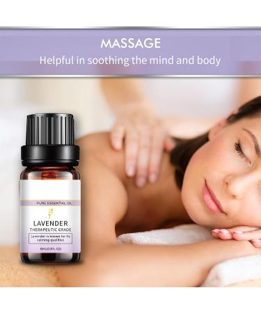 10ml Lavender Essential Oil for Aromatherapy - Unilateral Plant-Based Massage Care | Qhy556 - Buy Online on GoSupps.com