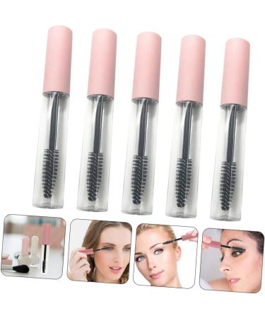 POPETPOP 5pcs Gloss Portable Bottle Diy Eye Mascara Containers Eyelash Storage Refillable Cream Dispensers - Buy Online on GoSupps.com