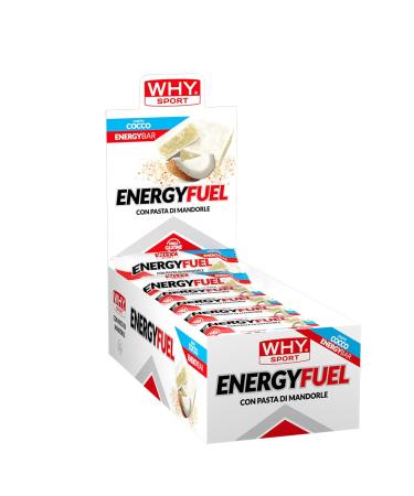 WHY SPORT WHY SPORT Energy Fuel Energy Bar Gusto Cocco with Marzipan 30 g Box of 28 Bars