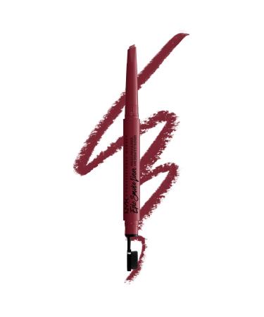 NYX Professional Makeup Eyeliner for Smokey Eyes Vegan Formula Epic Smoke Liner Brick Fire (Red) 06 Brick Fire