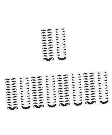Frcolor 120 Leaf Bart Styling Styling Nasal hair remover face Bart sticker wax wax growing hair removal with wax Model nose hair wax cera pp decorate 1 piece (1 Pack) blackx5stk