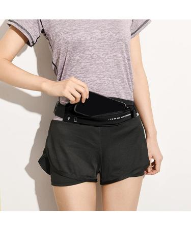 Reflective Running Belt Fanny Pack | Water Resistant Waist Bag for Phone | Ideal for Running, Hiking, Walking - 6.5inch - Buy Online on GoSupps.com