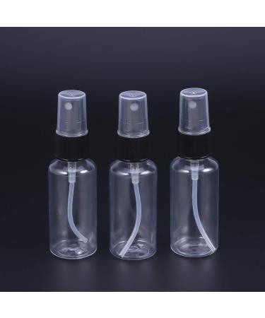 UEETEK 12pcs 30ml Portable Travel Spray Bottles Fine Mist Clear Plastic - Ideal for Travel & Toiletries - Buy Online on GoSupps.com