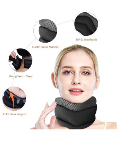 Breathable Cervical Neck Support for Pain Relief | Unisex Ergonomic Design | Ideal for Travel & Everyday Use - Buy Online on GoSupps.com