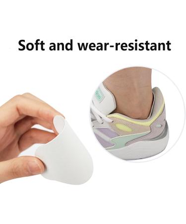 Oluksk 8 Pairs Self-Adhesive Leather Heel Protection & Repair Patches - Black & White Heel Cushions for Shoes - Buy Online on GoSupps.com