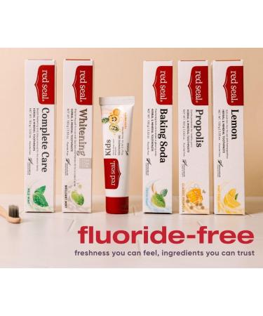 Red Seal Propolis Herbal & Mineral Natural Toothpaste - Mild Mint - Fluoride Free Organic Toothpaste NATRUE Certified Natural - Natural Gum Health No Artificial Flavors Cruelty-Free 3.53 oz Natural Propolis 3.5 Ounce (  - Buy Online on GoSupps.com