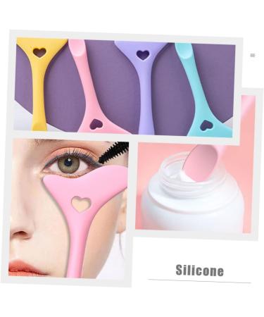 Angoily 10 Pcs Eyeliner Mascara Shield Guard Lipstick Drawing Aid Lipstick Wearing Aid Eye Makeup Tool mediumx5pcs Assorted Colorx5pcs - Buy Online on GoSupps.com