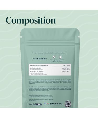 Probiotique Flore Intestinale 20 Milliards UFC/Jour Probiotiques Lactobacillus Gasseri + Rhamnosus + Bifidobacterium quilibre du Microbiote 30 G lules Vegan Fabriqu en France Probiotiques - Essentials By Novoma - Buy Online on GoSupps.com