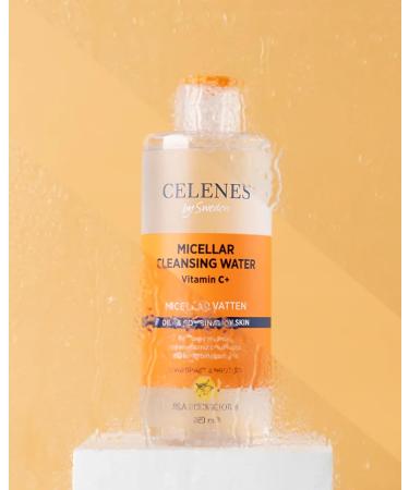 Celenes by Sweden - Advanced Micellair Cleansing Water with Sea Buckthorn | Vitamin C Enriched Alcohol and Paraben Free | For Oily and Combination Skin | Deep Cleansing and Refreshing 250 ml - Buy Online on GoSupps.com