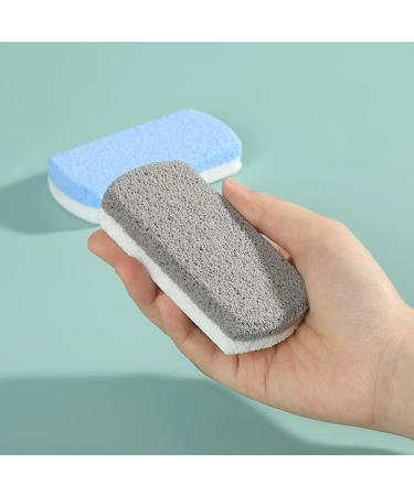 Dajidafu 6x Natural Ingredients Exquisite Craft Multi-functional Foot Pumice Stone For All Ages Pedicure Prevent Germs Growing Blue - Buy Online on GoSupps.com