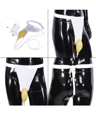 Buy Leak-Proof Urine Collector Bag | Portable Male Urinal Holder & Catheter System | Silicone Urination Device for Men - Buy Online on GoSupps.com