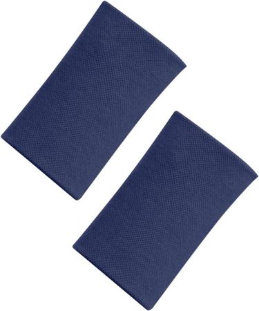 Harayaa Compression Wrist Sleeves Elastic 3D Woven Wristwear for Sports Tennis and Training | Dark Blue - Buy Online on GoSupps.com
