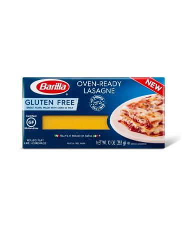Barilla Gluten Free Oven Ready Lasagna (Pack of 10)
