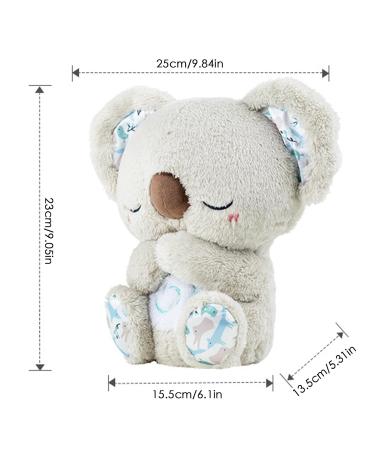 Buy Slumber Koala Cuddly Toy - Soothing Plush Baby Sleep Aid with Rhythmic Breathing & Musical Lights - Ideal Gift for Children - Buy Online on GoSupps.com