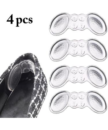 Buy Flexible Adhesive Heel Cushion Pads - Reusable Soft Grip & Scratch-Proof - 2 Pairs for Ultimate Foot Care - Buy Online on GoSupps.com