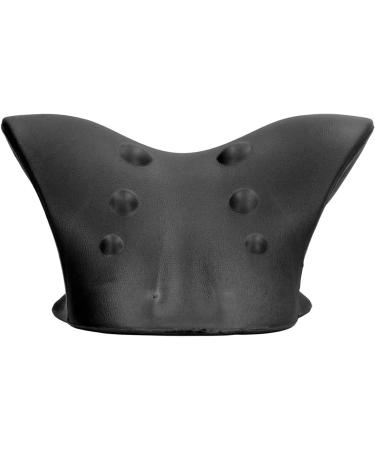 Neck Shoulder Relaxer Cervical Traction Device Arch Shaped Support Muscle Relaxing Ergonomic for Daily Use (Black) - Buy Online on GoSupps.com