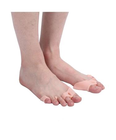 5 Pairs Soft Gel Toe Separator Spacers for Bunion Valgus Correction - Buy Online on GoSupps.com