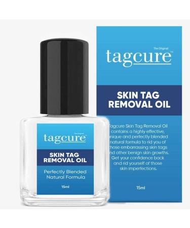 Tagcure Skin Tags Remover Kit - Easy Wart Mole & Skin Tag Removal at Home - Micro Device + Oil - Suitable for Skin Tags 0.5cm or Less - Buy Online on GoSupps.com