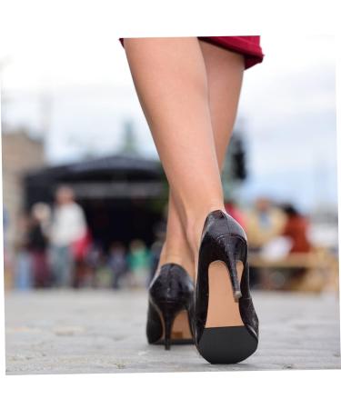 NOLITOY 7 Pairs Anti-Wear Stickers for Shoe Soles | Thick Heel Grips & Adhesive Pads | Sole Protector for Men s Heels | Durable Polyethylene Bottom Pads - Buy Online on GoSupps.com