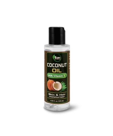 ACEITE DE COCO LIQUIDO. HUMECTANTE DE PIEL Y CABELLO. REFORZADO CON VITAMINA E 120 ML. COCONUT OIL. SKIN & HAIR MOISTURIZER WITH VITAMIN E. 120 ML