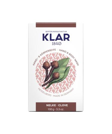 Klar - Carnation soap - Vegan - Palm oil free - 100 g