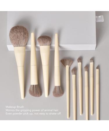 Professional Makeup Brush Set Bamboo Synthetic Kabuki Brush Powder Blending Concealer Eye Shadows Blush Brushes with Organizer Bag & Makeup Sponge Perfect Fit Flat Head for - Buy Online on GoSupps.com