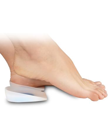 Soles Soles Silicone-Junic Fun (pair) soft pillows to relieve foot pain bone spur plantar fasciitis-hypoallergenes stain and odor repellent-Unisex (XL/42-43-44)