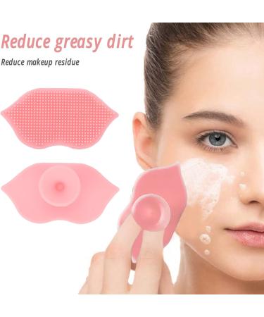 5pcs Lip Scrub Brush Silicone Exfoliating Lip Brushes with Sucking Cup Facial Cleansing Brush Face Washing Applicator Bendable Soft Lip Scrubbers Deep Cleaning Exfoliating Brush Tool - Buy Online on GoSupps.com