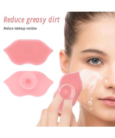Silicone Exfoliating Lip Brush Set - 5 PCS Deep Cleaning Portable Travel-Friendly Lip Scrubbers with Sucking Cup - Buy Online on GoSupps.com