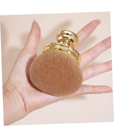 FRCOLOR Fluffy and Soft Makeup Brush Setting Powder Brush for Loose Powder Blush for Makeup Blush Makeup Brush Cosmetic Brush Blush Brushes Professional Makeup Kit Travel Makeup Brushes 8.50X7.00X7.00CM Golden - Buy Online on GoSupps.com