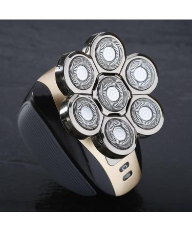 WAHFOX Universal 7 Heads Shaver Replacement Head - 7D Blade for All Brands - Silvery Shaver Head - Buy Online on GoSupps.com