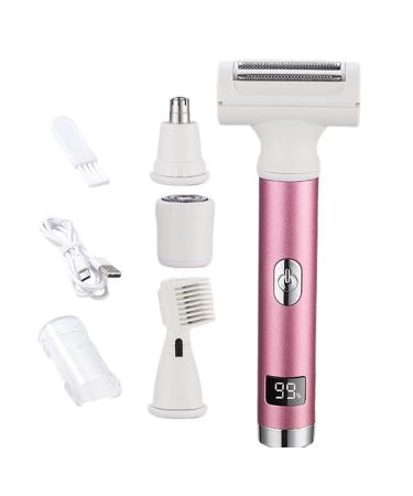 Womens Bikini Trimmer Womens Facial Shaver Electric Shaver Wet Shaver LED Display Ra