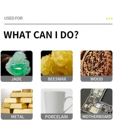 pintoc USB Electric Engraving Tool Kit for Manicure Carving Wood Metal Stone Plastic Jewelry Glass Etchingtool - Buy Online on GoSupps.com