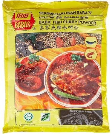 Seelans Superstore | Baba's Fish Curry Powder | 250g | Fish Masala Powder | Healthy Mix Powder | Indian Origin