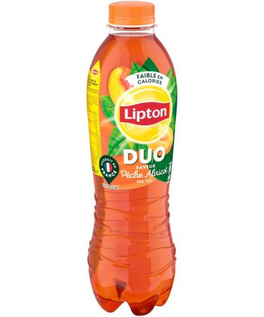 Lipton Ice Tea Duo Peach Apricot 1.25L - Buy Online on GoSupps.com