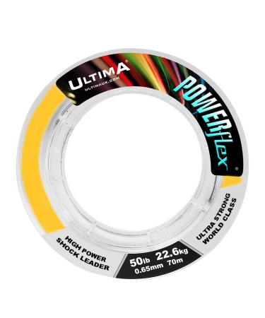 Ultima Unisex-Adult Powerflex High Strength Shock Cord Bangle Spool Fire Orange 50