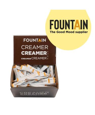 Fountain Coffee White Sticks - Individually Packaged 2.5g Milk Powder Portion Packs (300 Count) for Perfectly Brewed Coffee - Buy Online on GoSupps.com
