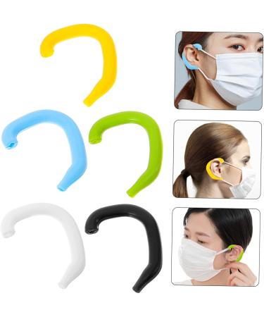 Magiclulu 5-Piece Ear Bracket Mask Hook Lanyard - Anti-Loss Mask Accessories for Comfortable Wear - Buy Online on GoSupps.com