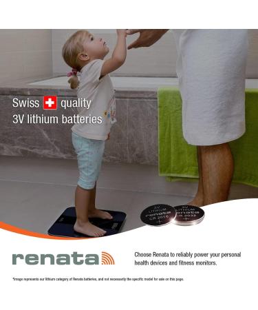 Renata CR2032 Coin Cell Battery Twin Pack - 2 PCS | High-Quality Lithium Batteries for Electronics - Buy Online on GoSupps.com
