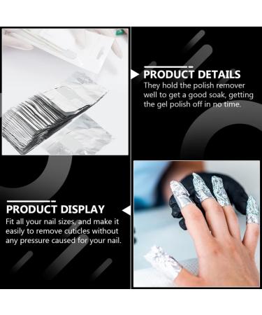 Veemoon 300pi ces Ongles Gel Dissolvant Pour Vernis Ongles Nettoyage Des Avec Lot - Buy Online on GoSupps.com