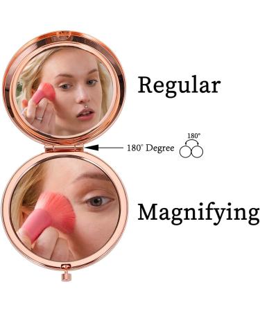Rose Gold Compact Mirror: Granddaughter Graduation & Birthday Gift - Buy Online on GoSupps.com