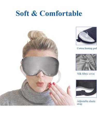 Buy Heated PJYU Silk Eye Mask for Swollen Eyes | Relief for Dry Eyes Blepharitis & Styes | International Shipping - Buy Online on GoSupps.com