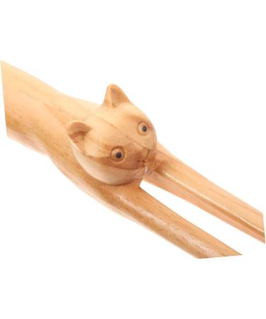 Tovinanna 3-St Scratch Sabberlack Relaxan - Portable Cat-Shaped Wooden Back Massager for Itching Relief | International Shipping Available - Buy Online on GoSupps.com