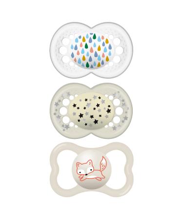 MAM Variety Pack Baby Pacifier  16+ Months  Includes 3 Types of Pacifiers  Nipple Shape Helps Promote Healthy Oral Development  3 Pack  16+ Months  Unisex Unisex 3 Count (Pack of 1)