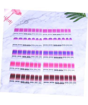 FRCOLOR 5 Sets Full Cover Nails Glitter Nail Patches Cute Nail Decals Cute Nail Patches Full Nail Sticker Glitter Nail Wrap Shiny Nail Tips Wrap Women False Nails Halloween Miss Nail Set As Shown M - Buy Online on GoSupps.com