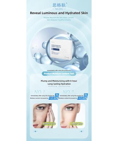 SIGEFU Recombinant Collagen Serum | Moisturizing Repair | Single-Use Packets | Post-Procedure Hydration for Sensitive Skin - Buy Online on GoSupps.com