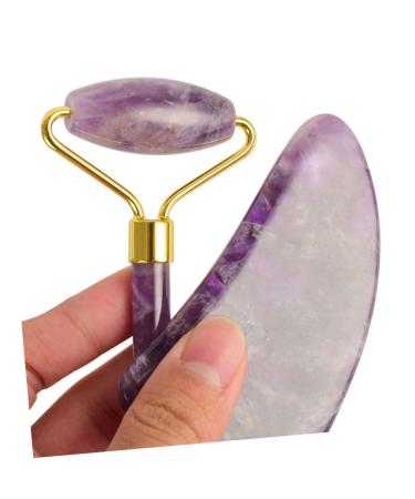 Jade Face Roller & Gua Sha Board - 1pc Skin Care Tool for Glowing Skin | International Shipping Available - Buy Online on GoSupps.com